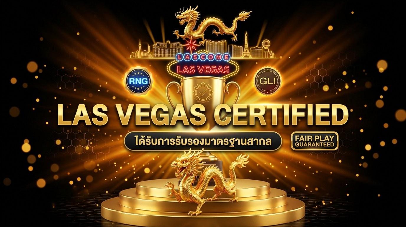 สล็อตเว็บตรงได้รับการรับรองจาก Las Vegas — มาตรฐานสากล